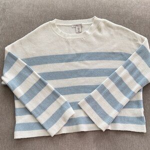 Sincerely Jules Cream Ribbed Sweater
